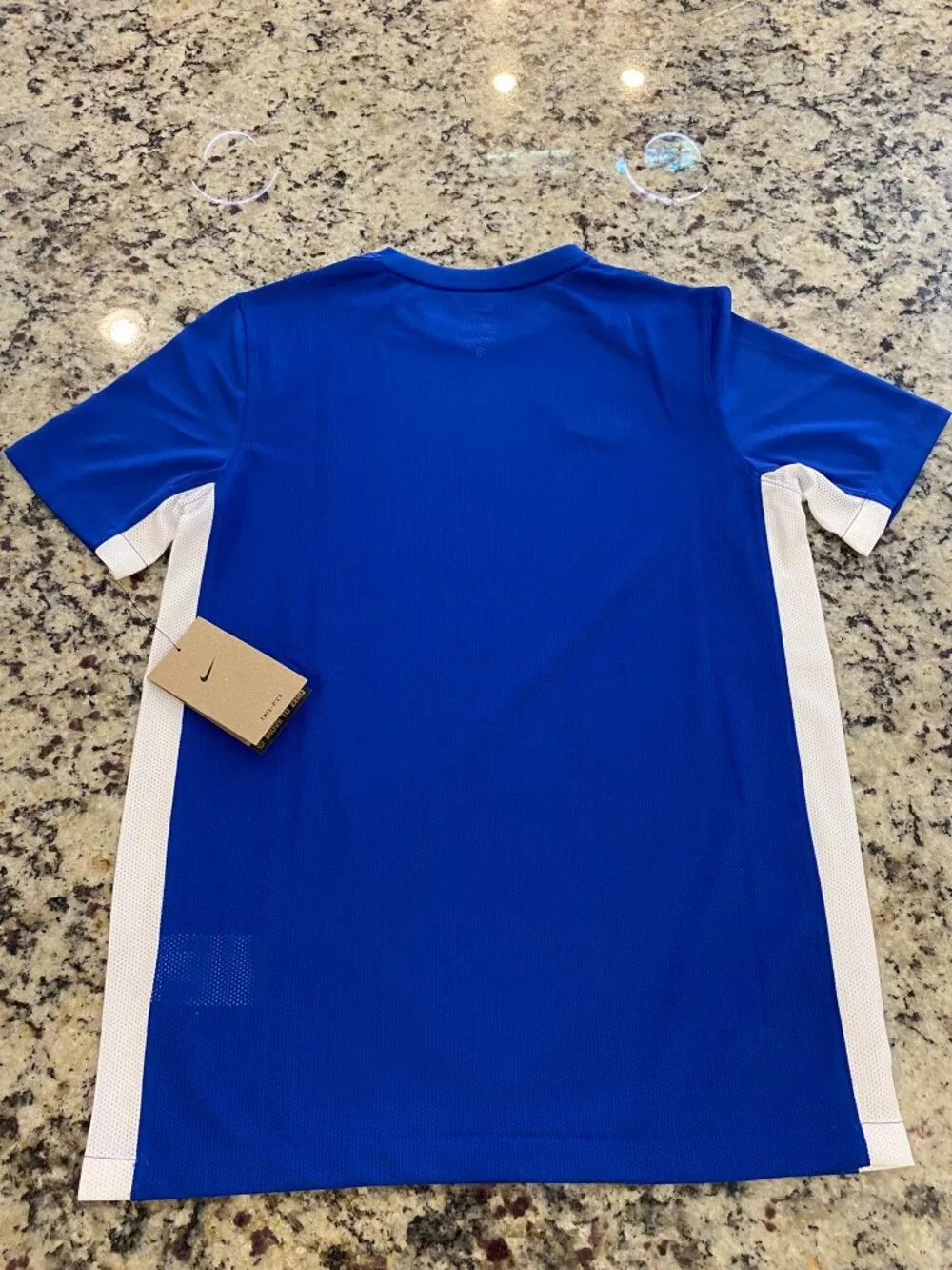 NIKE Kids Boys Challenge V Soccer Jersey - NWT - X-Large Royal Blue White Shirt